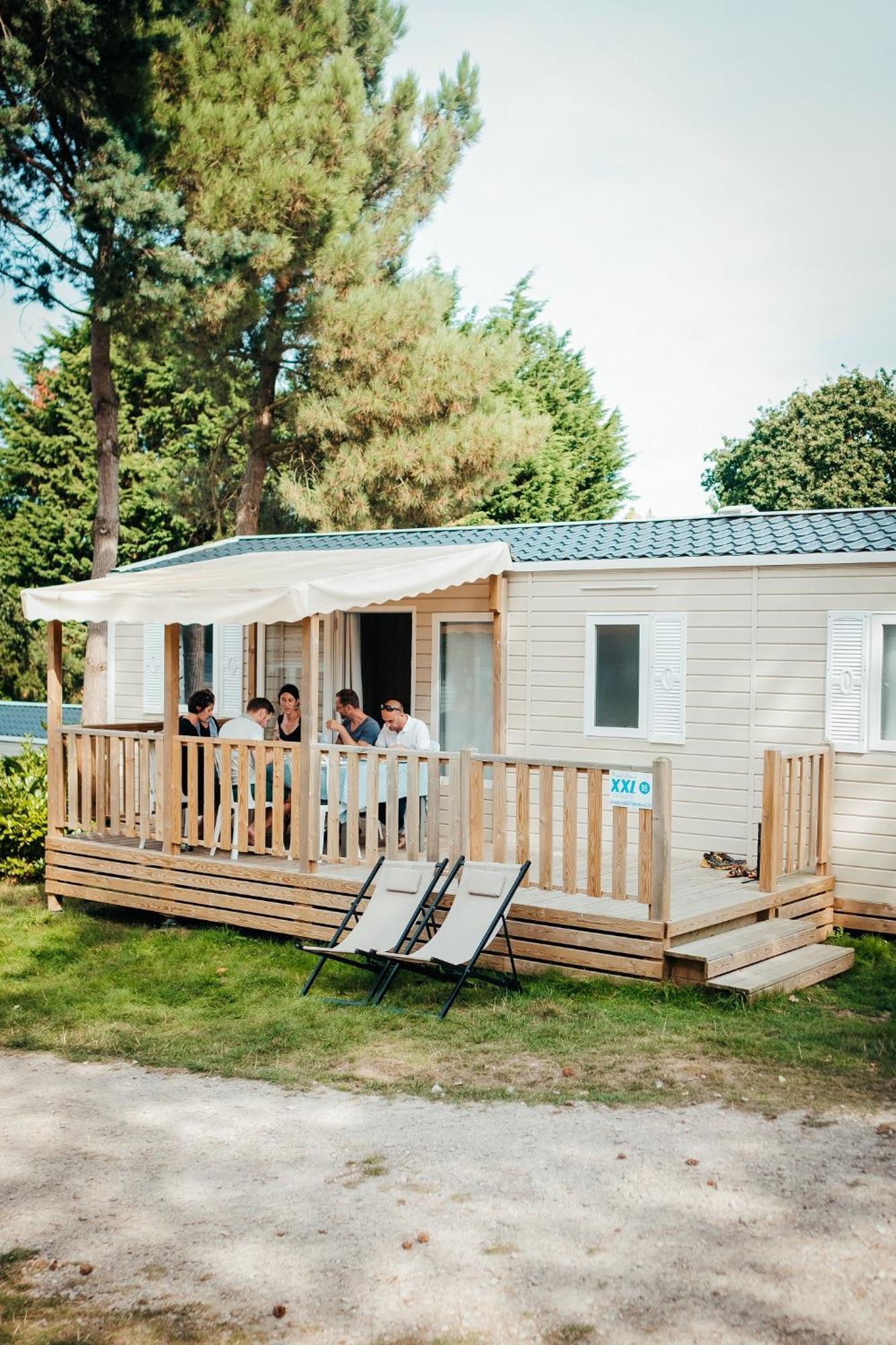 Mobil Home Xxl 4 Chambres - Medrose Camping Saint-Thomé Екстериор снимка
